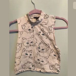 Kitty Crop Top